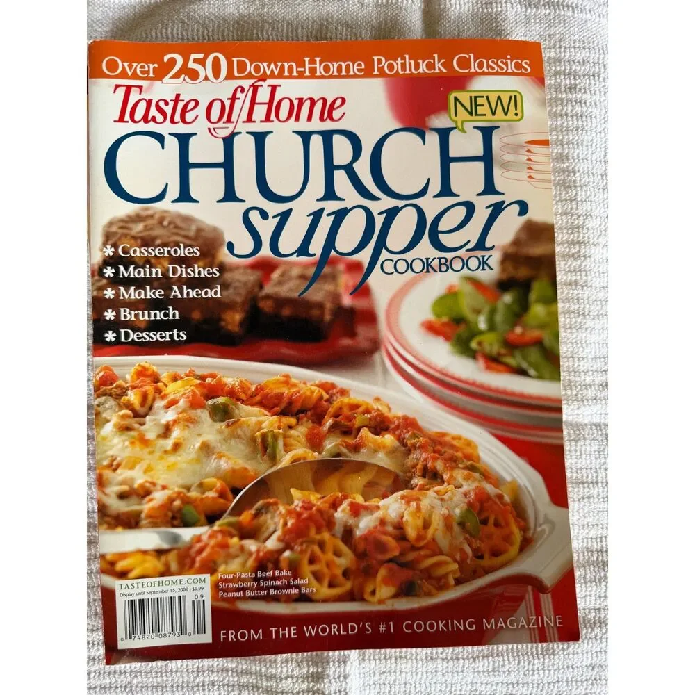 4 Taste Of Home Mini Magazines Cookbooks Lot #4